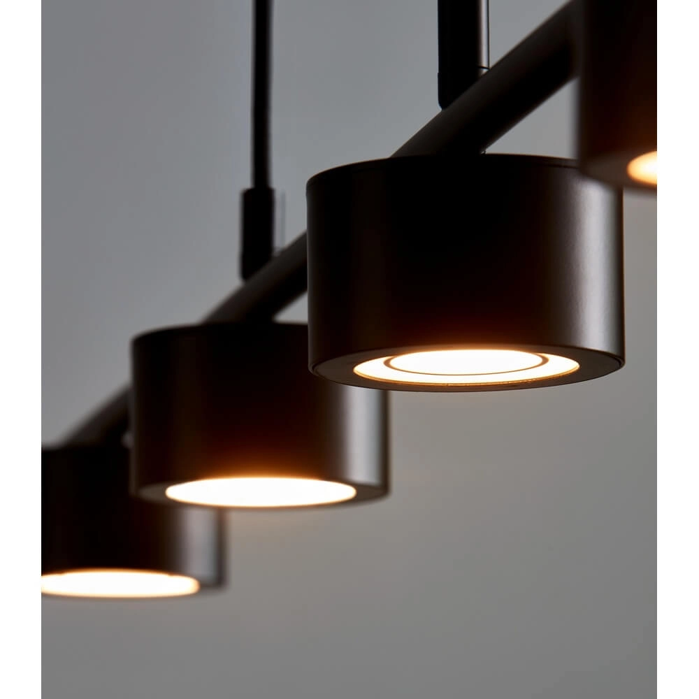 4-light pendant lamp Clyde Black design Nordlux 5704924001161