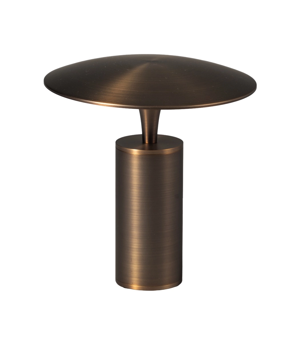 Led table lamp Jess Ø 26.5cm - bronze
