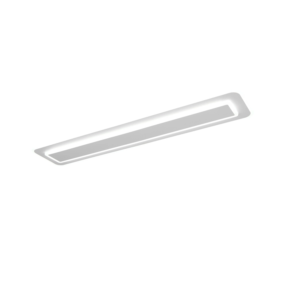 Modern ceiling lamp Riva white 90cm Trio 4017807682953