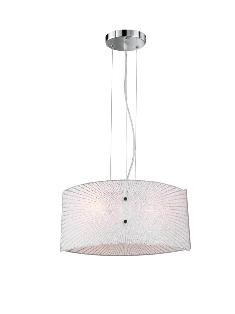 Glass pendant lamp Elisa Trio 4017807522006