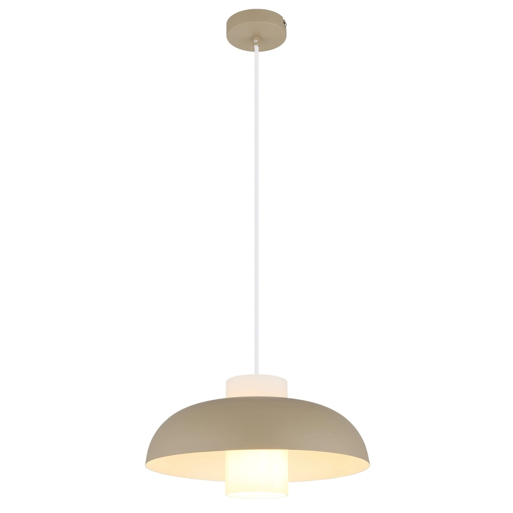 Design pendant lamp Lowe sand brown