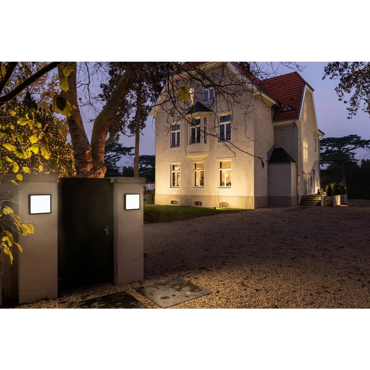 Ceiling light Ainos Square with motion sensor SLV 4024163236096