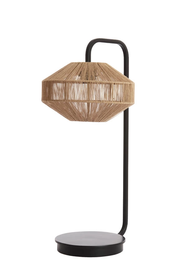 Rattan table lamp Lyra Ø 26cm Light & Living 8717807681579