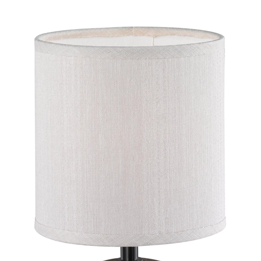 Table lamp Luci 23cm brown with white Trio 4017807346206