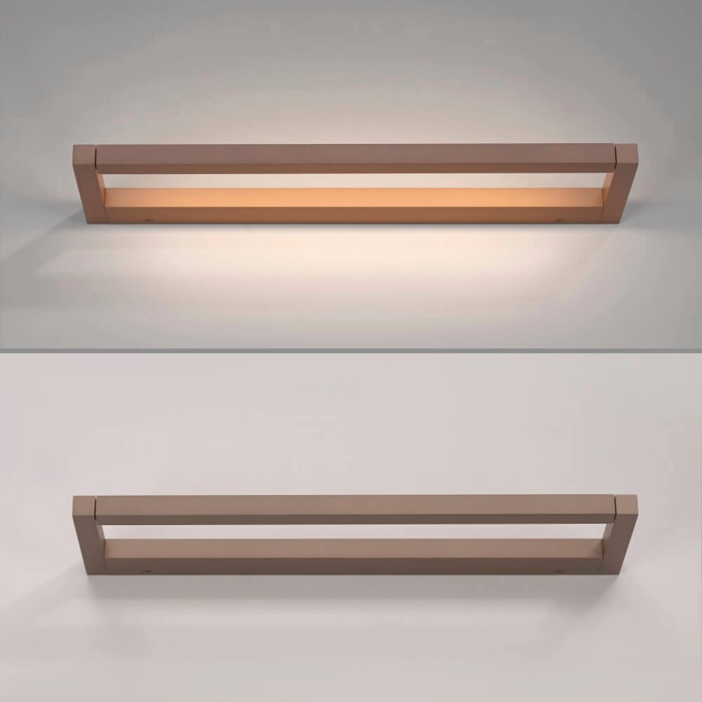 Sleek wall lamp Pure Puro bronze 50cm Paul Neuhaus 4012248384213