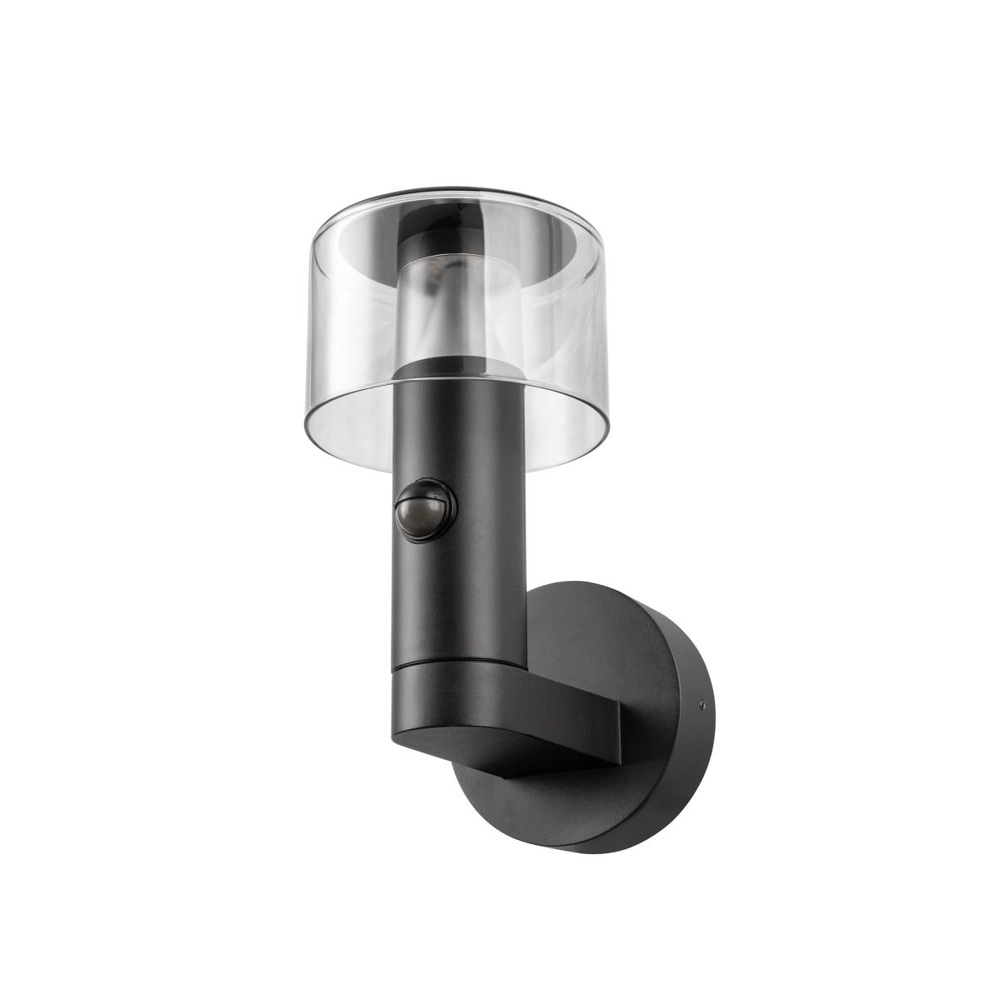 Wall lamp Taha Black with sensor SLV 4024163318280