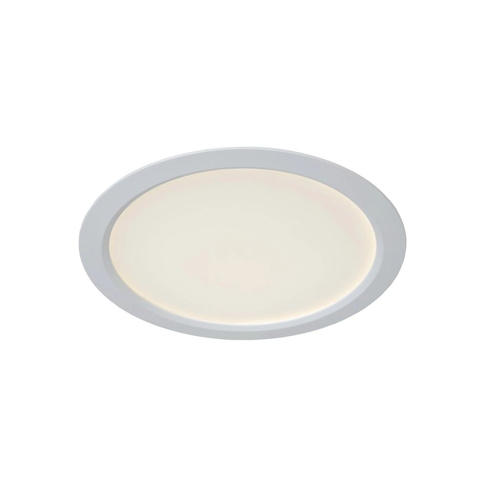 White ceiling light Tendo-Led Ø 22cm Lucide 5411212071767