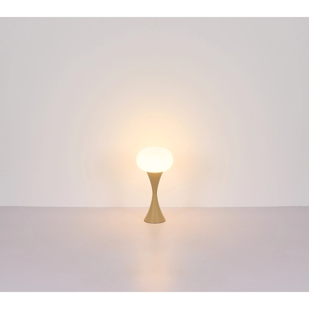 Modern table lamp Lula sand brown Globo 9007371509201