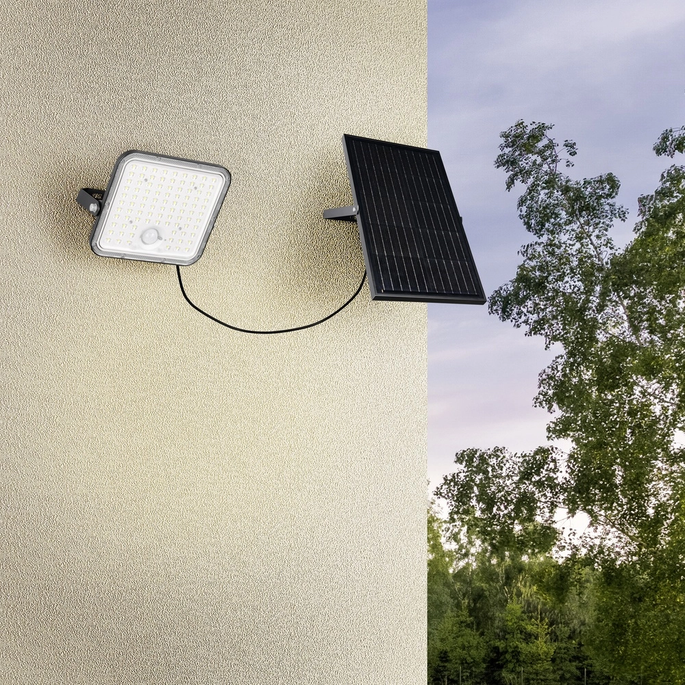 Wall lamp Acora with separate solar panel Trio 4017807650563