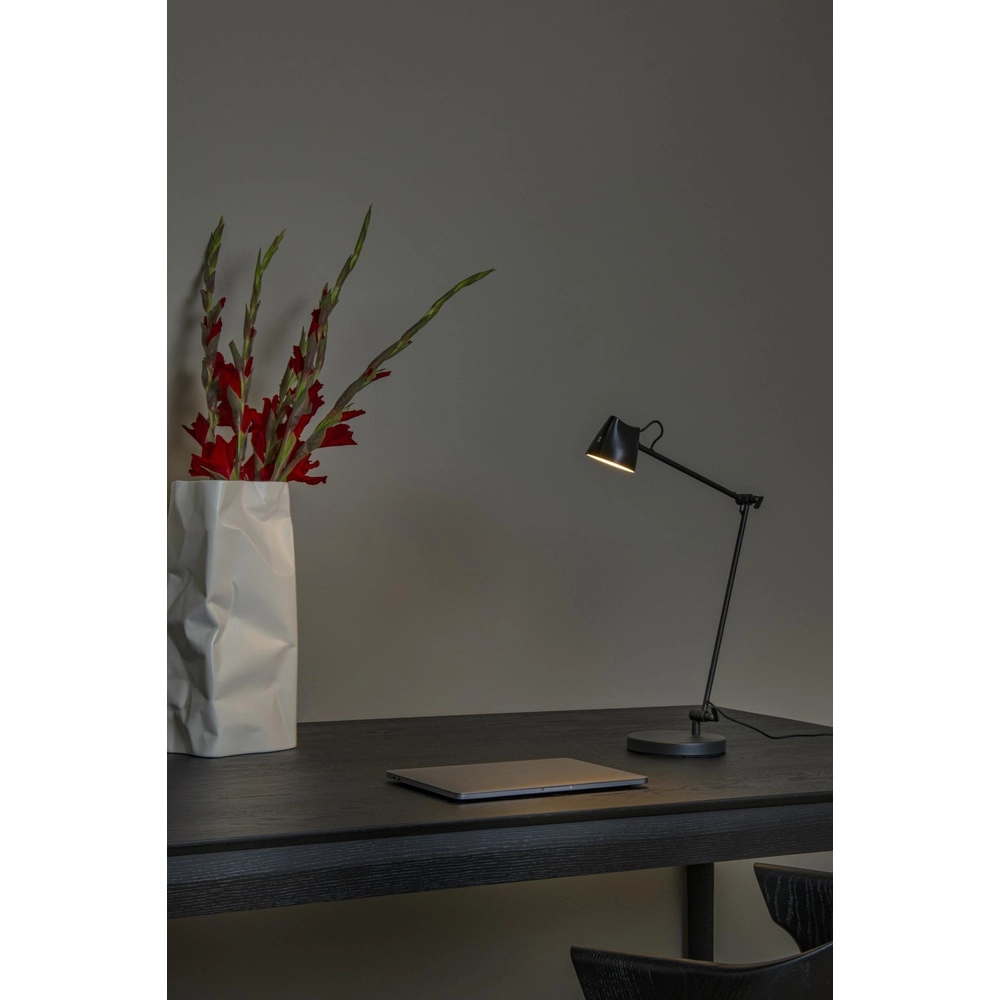 Reading lamp Milne Black Lucide 5411212441942