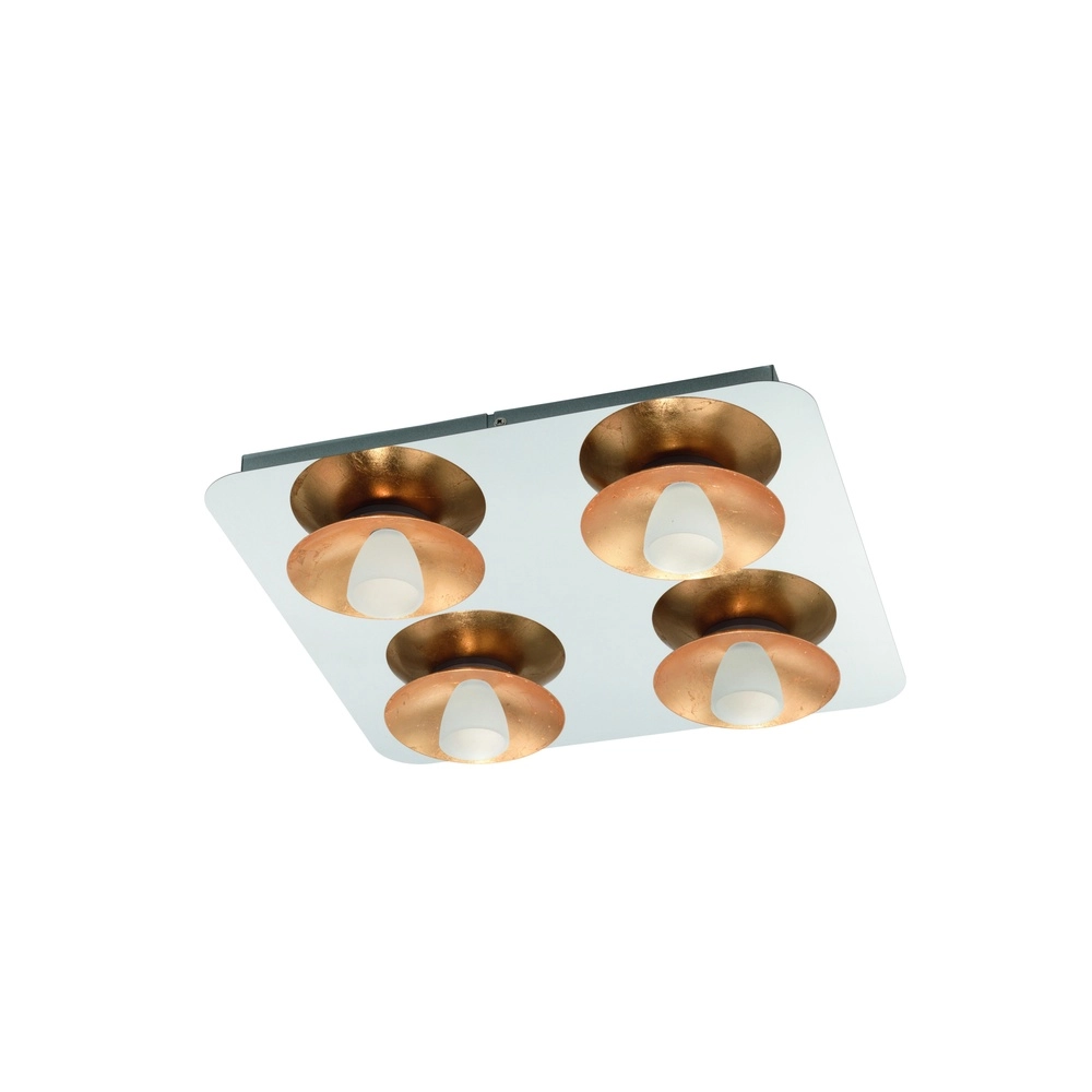 Ceiling lamp Torano 4-light chrome
