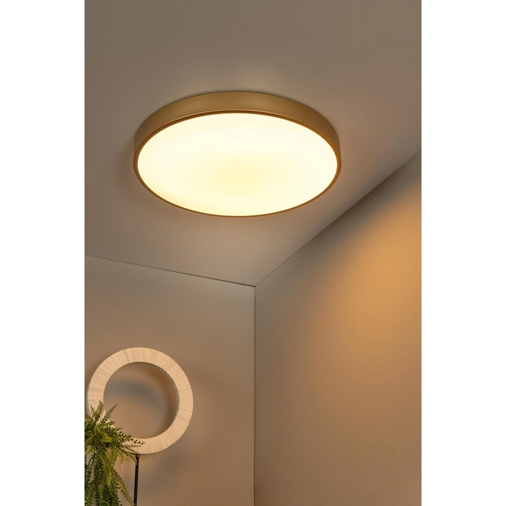Ceiling light Unar Ø 49.5cm - 2700K - gold Lucide 5411212791900