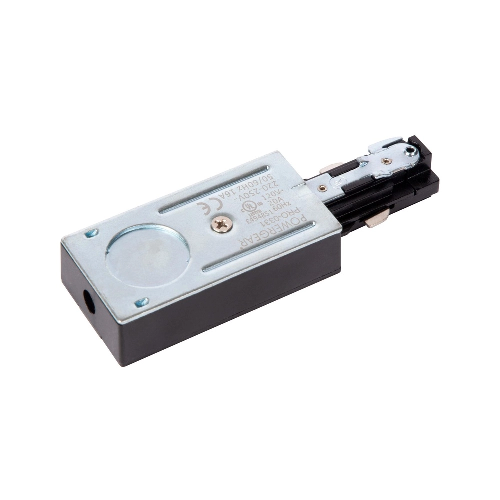 Rail power supply Track 1-phase black Lucide 5411212093622