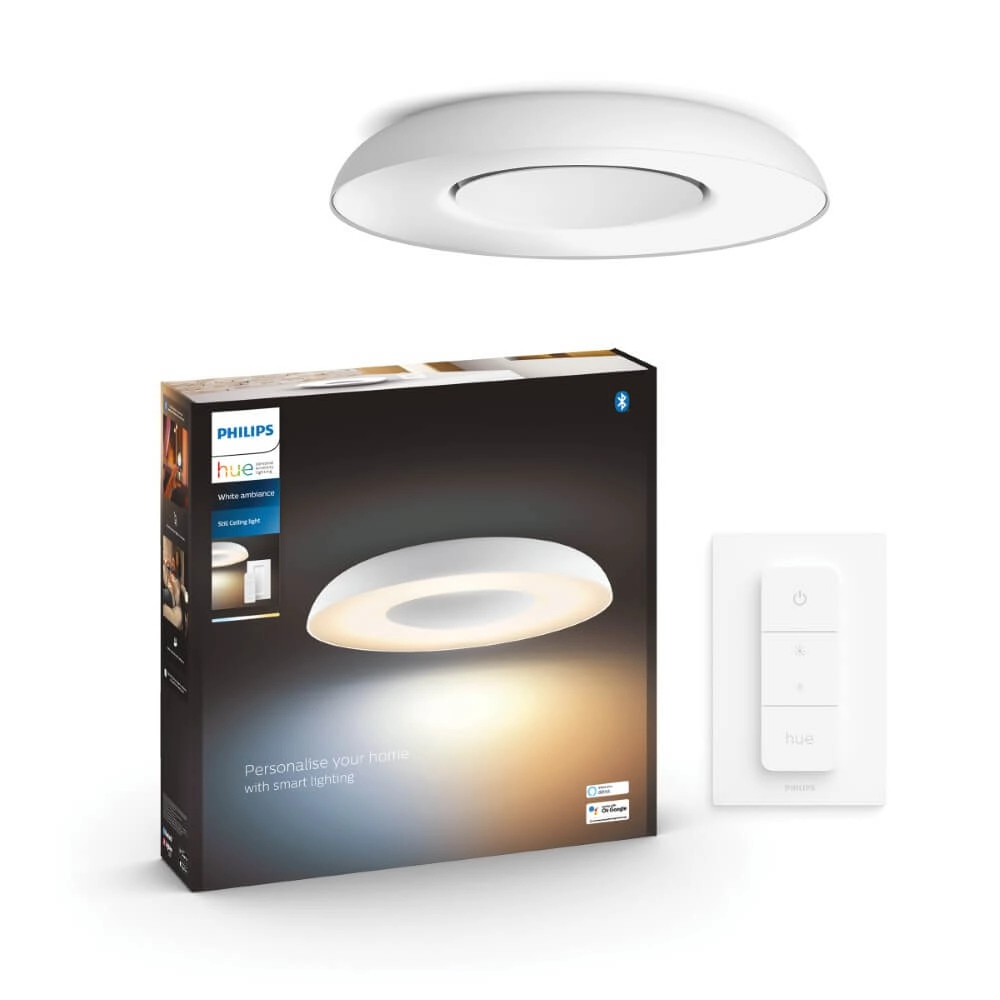 Ceiling light Hue Still - White Ambiance Ø 39.1cm white Philips 8719514341371