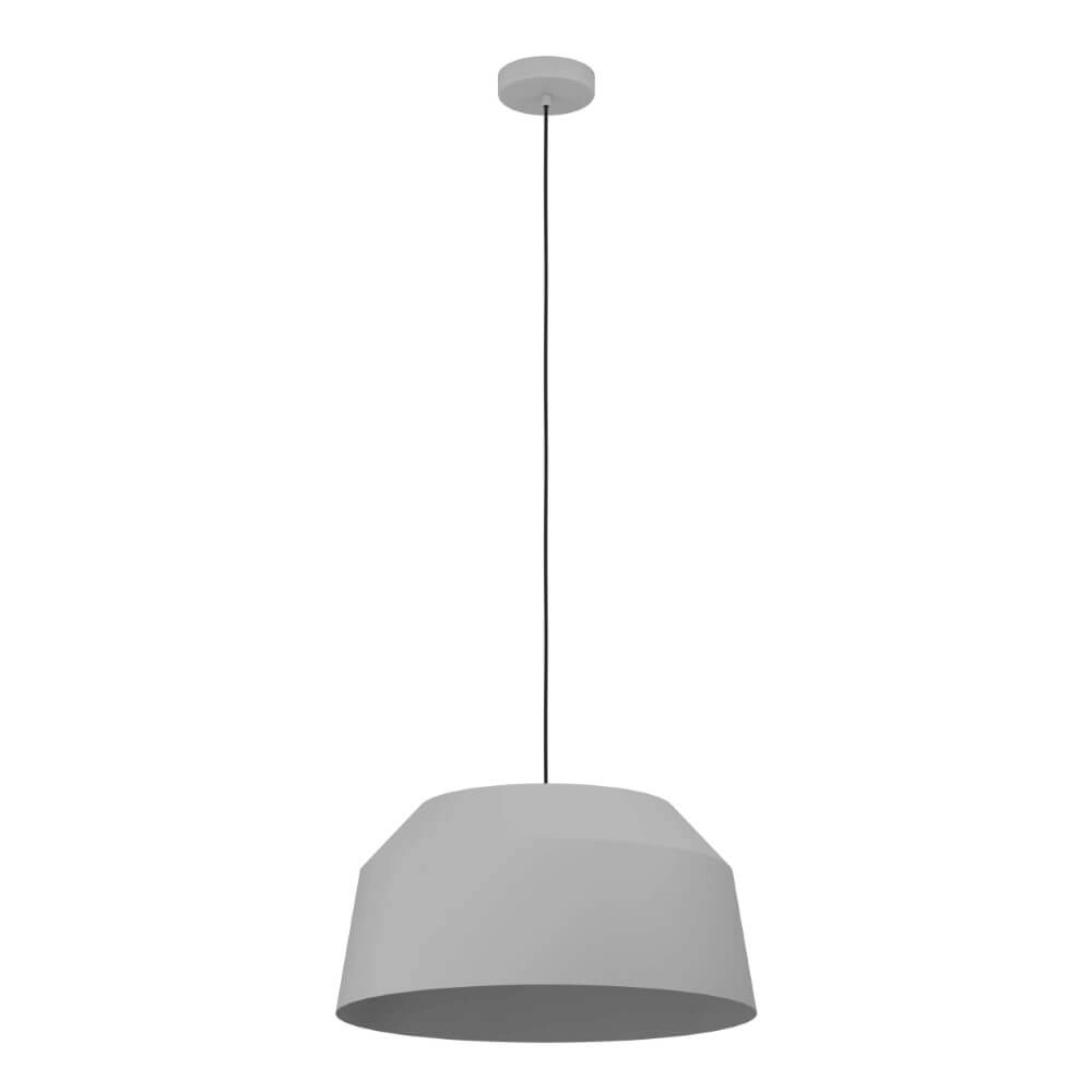 Gray hanging lamp Contrisa Ø 52cm