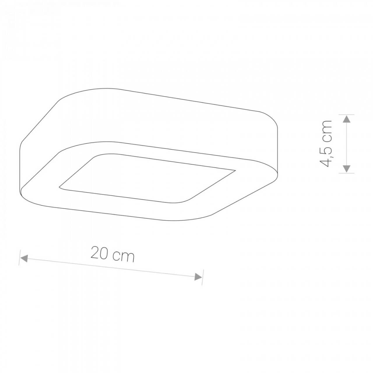 LED ceiling lamp Puebla Lyora 5903139951395