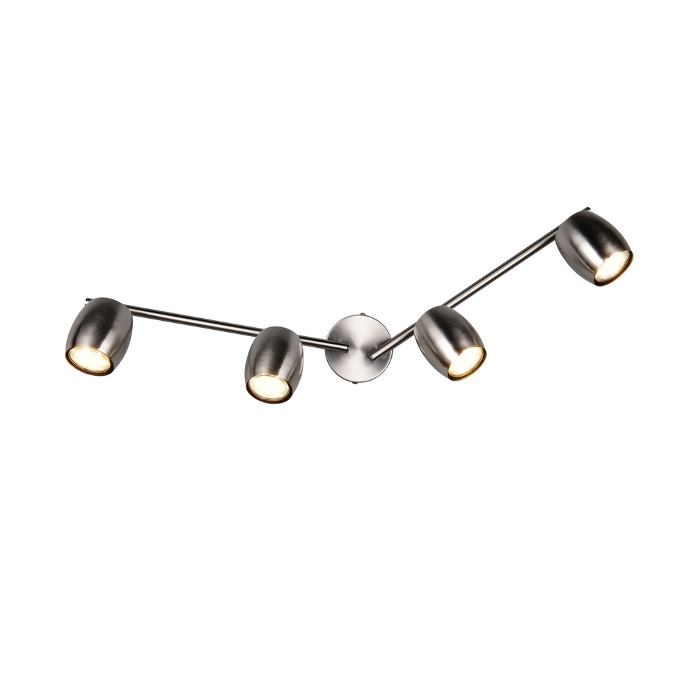 Ceiling lamp Nancy 4-light nickel Trio 4017807657029