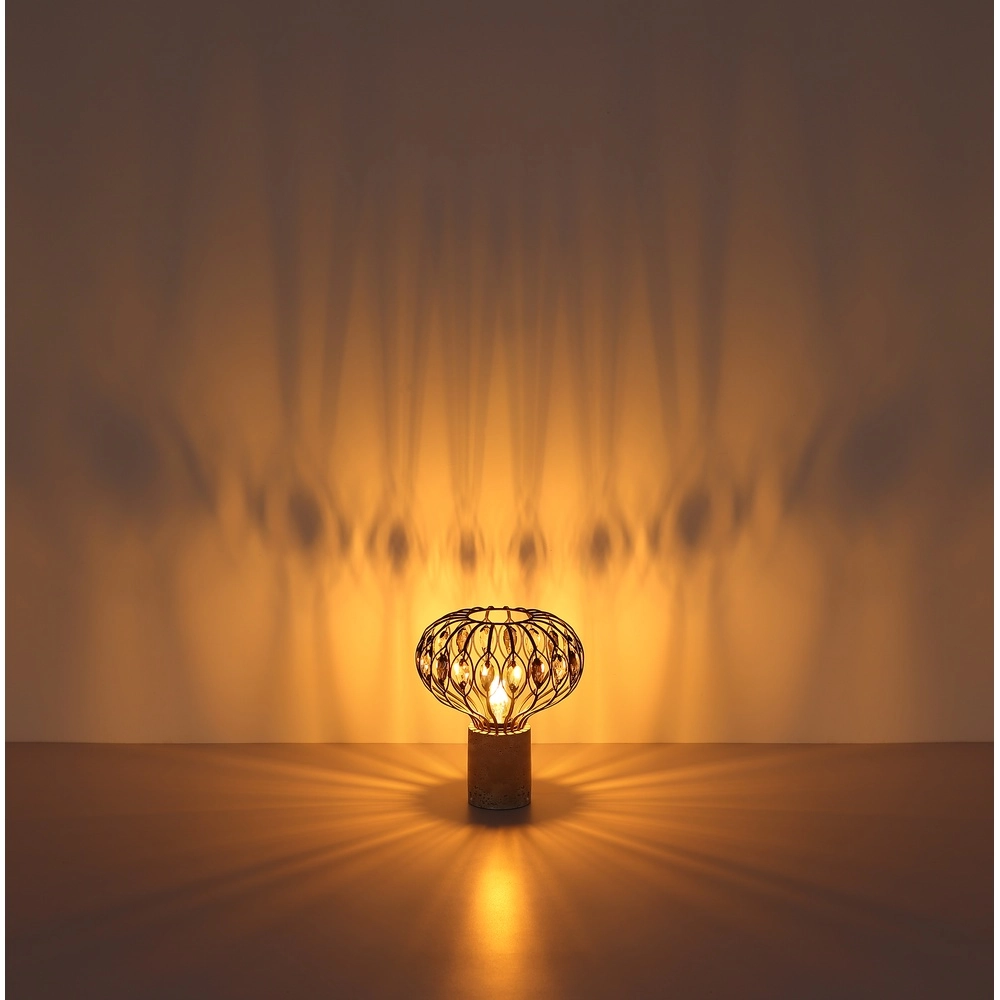 Table lamp Dorthy Country Black Globo 9007371566075