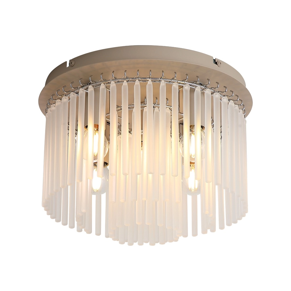 Ceiling lamp Swizzle sand brown