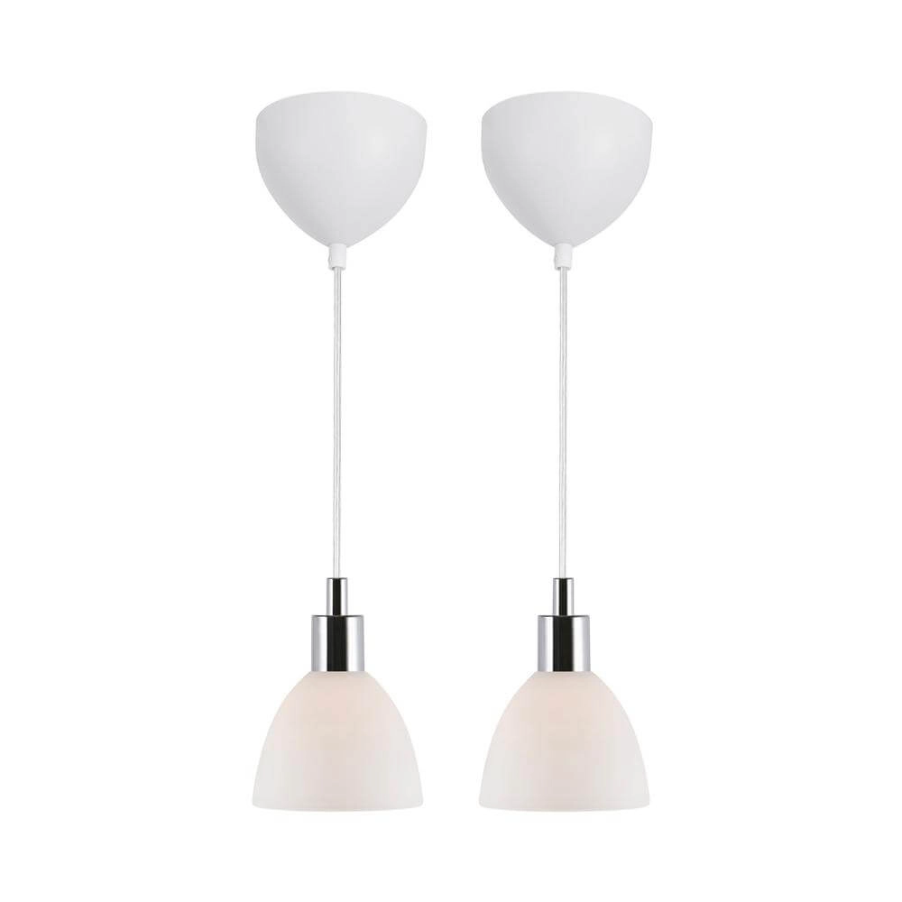 Pendant lamp Ray chromium