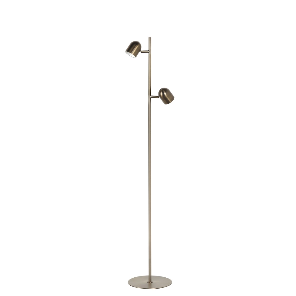 Floor lamp Ovale Copper Bronze 2-Light