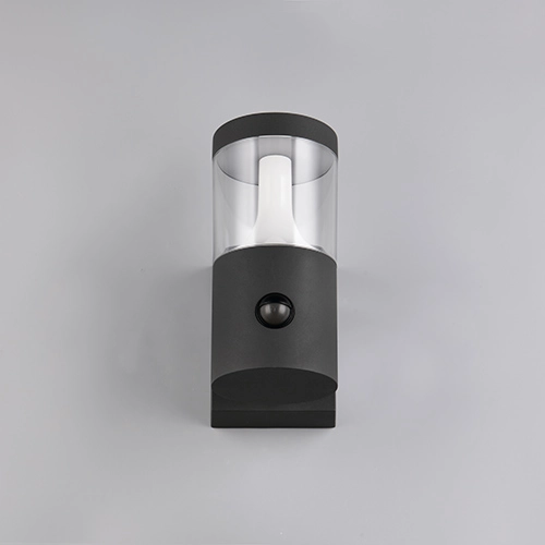 Wall lamp Tagus anthracite with sensor Trio 4017807686821