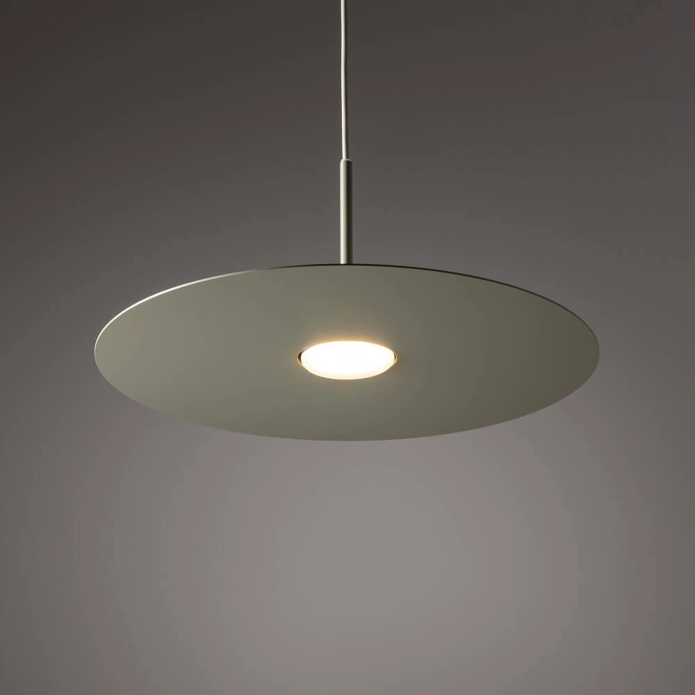 Pendant lamp Simone green Ø 40cm Lyora 5903139114134