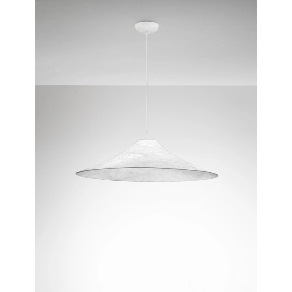 Pendant lamp Oket white Ø 90cm Lyora 5212017468093