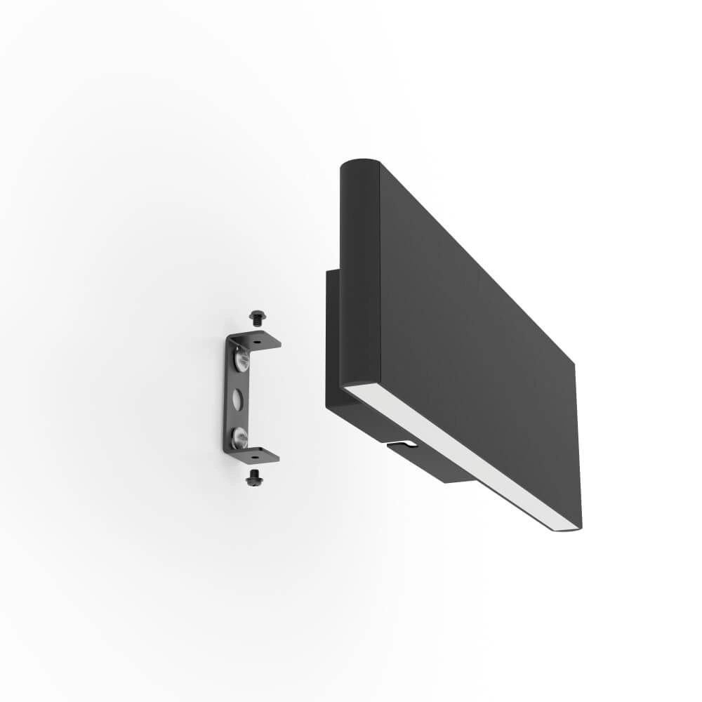 Flat wall lamp Climene black Stars of Light 9008606229260