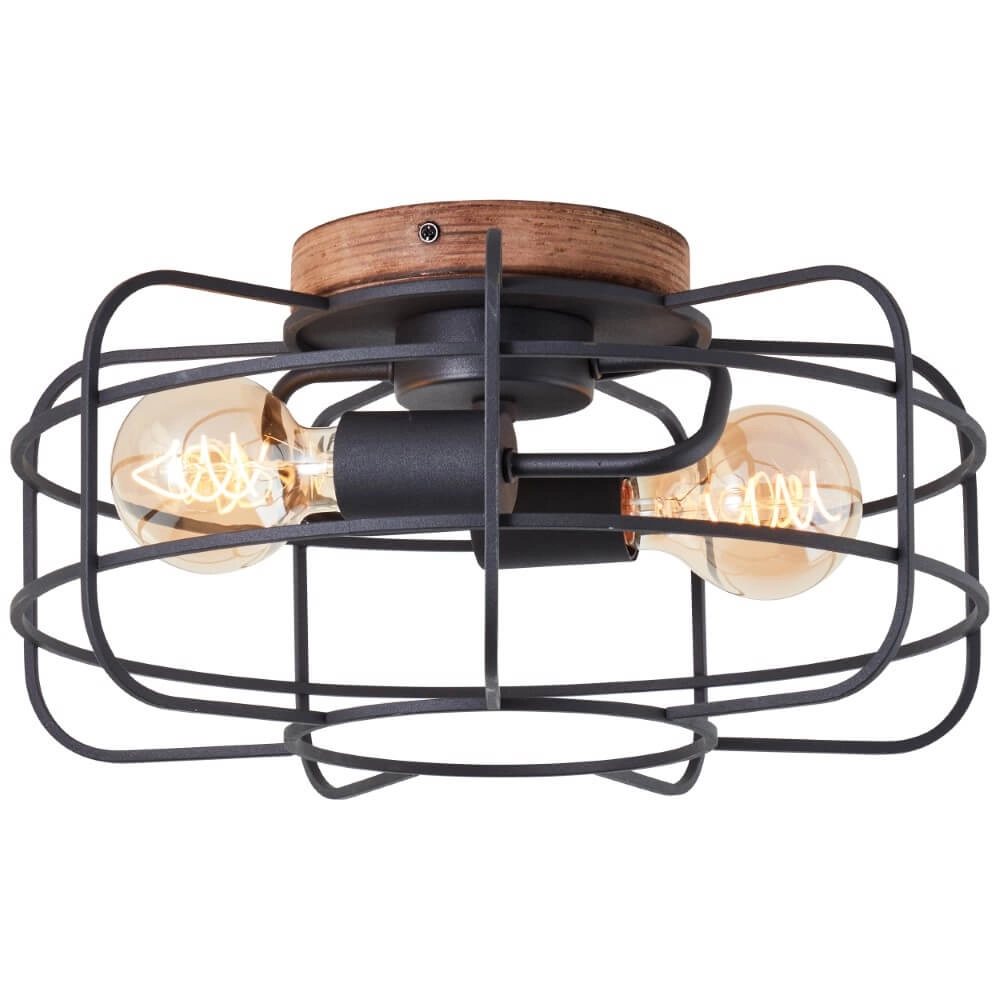 Country ceiling lamp Gwen Ø 40cm Brilliant 4004353408410