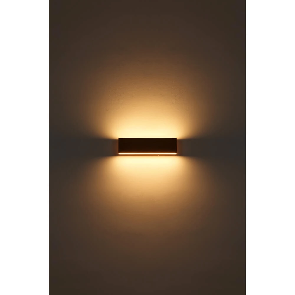 Design wall lamp Siegfried M wood with switch Globo 9007371418145