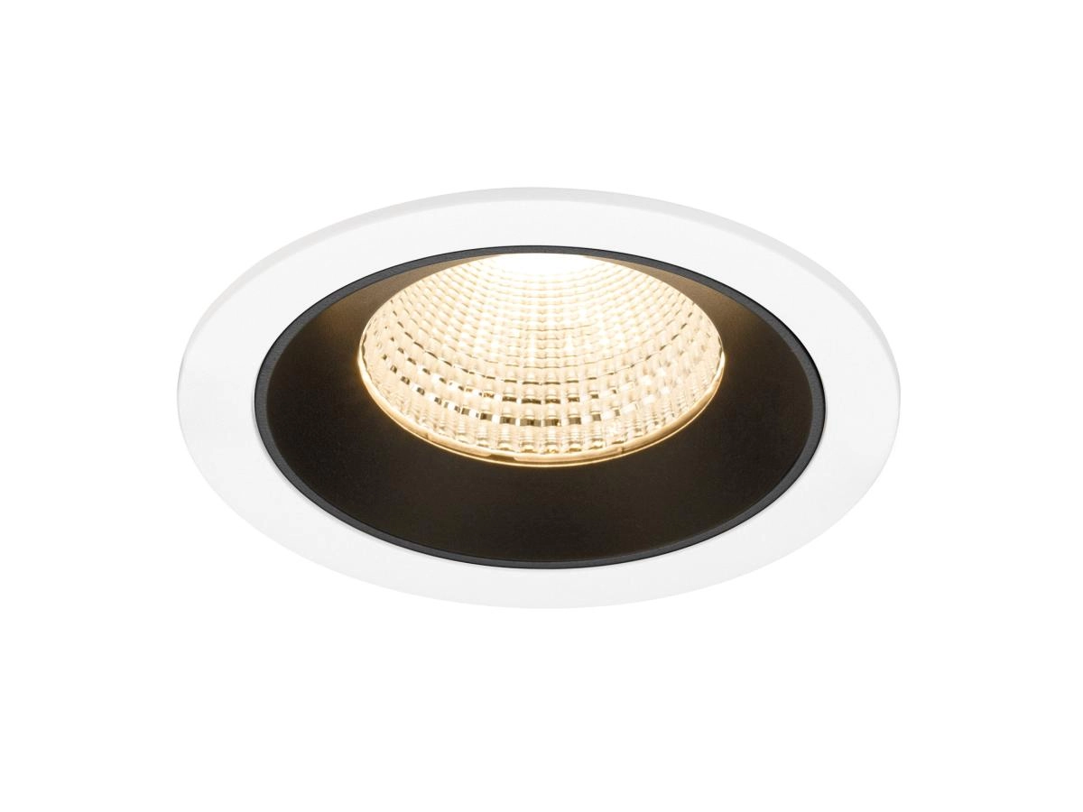 Recessed spotlight Numinos L white/black 2700K - 55deg