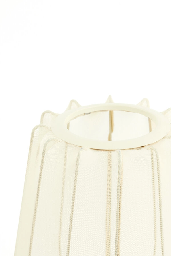 Japandi table lamp Plumeria cream Ø 25cm Light & Living 8717807651336