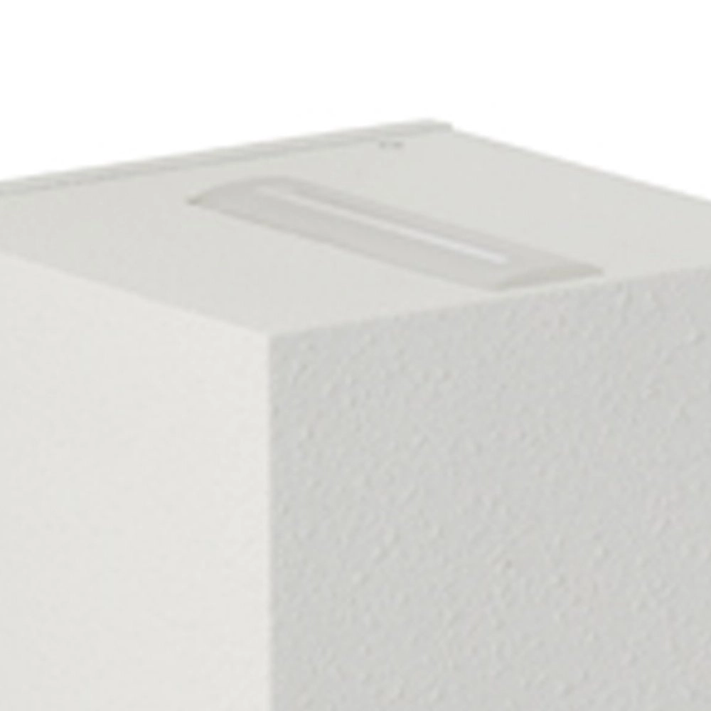 Square Led wall lamp Lino 10.5cm - white Albert 4007235823714