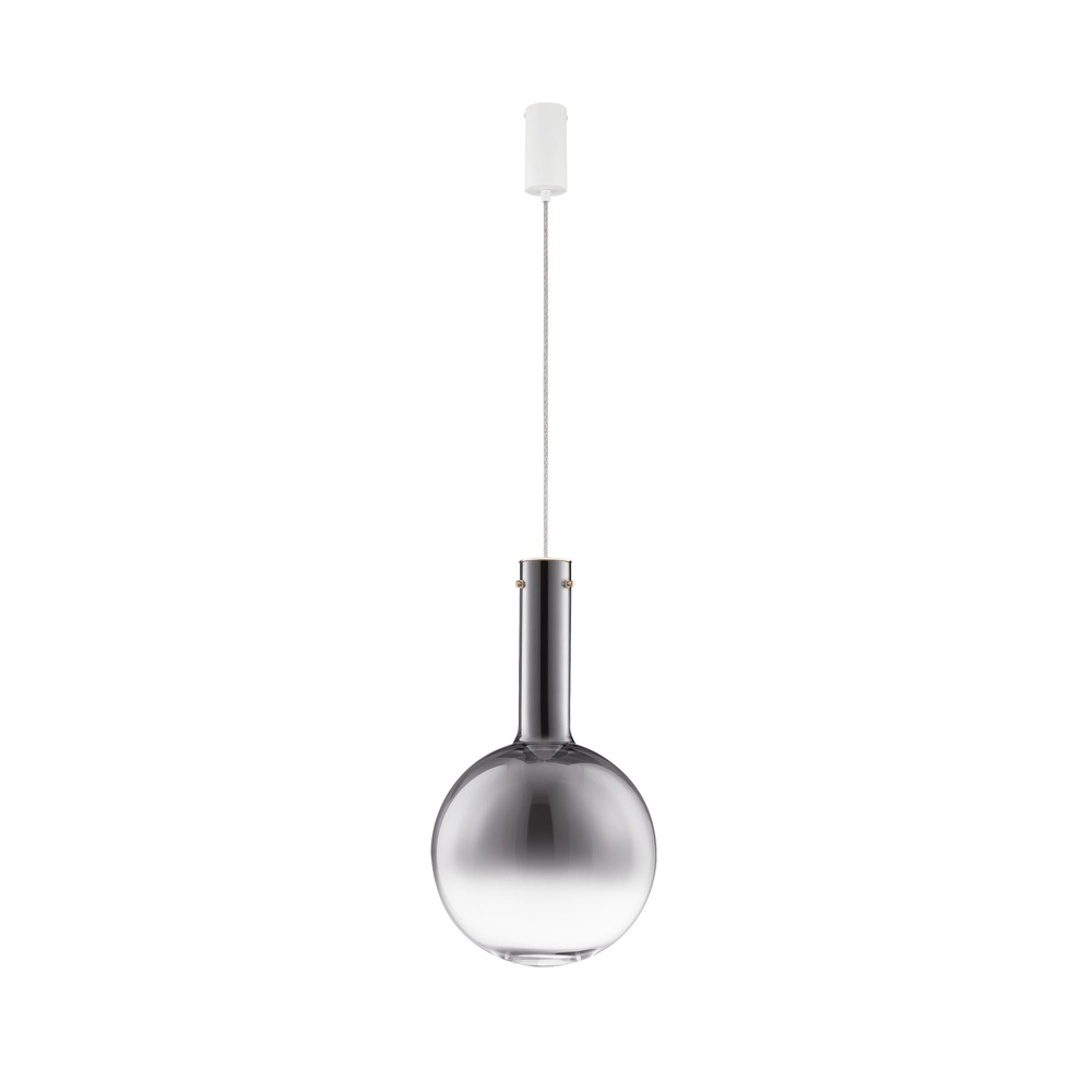Pendant lamp Nostos smoke glass Ø 30cm Lyora 5212017484185