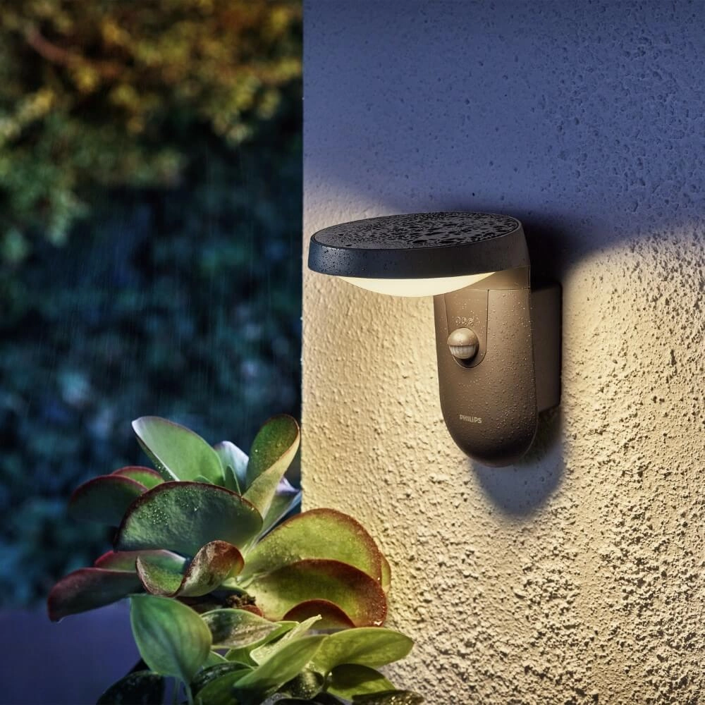 Wall lamp Rosemarie anthracite Philips 8719514476837