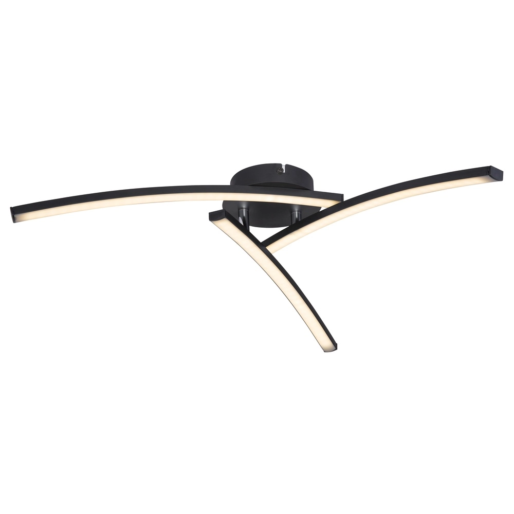 Design ceiling lamp Tansy I Black Globo 9007371401604