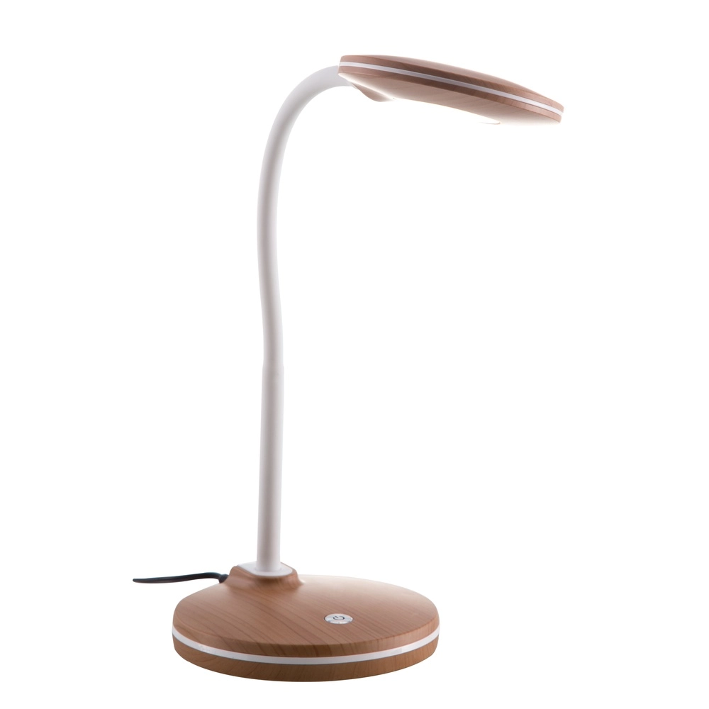 Led desk lamp Carmen Wood look