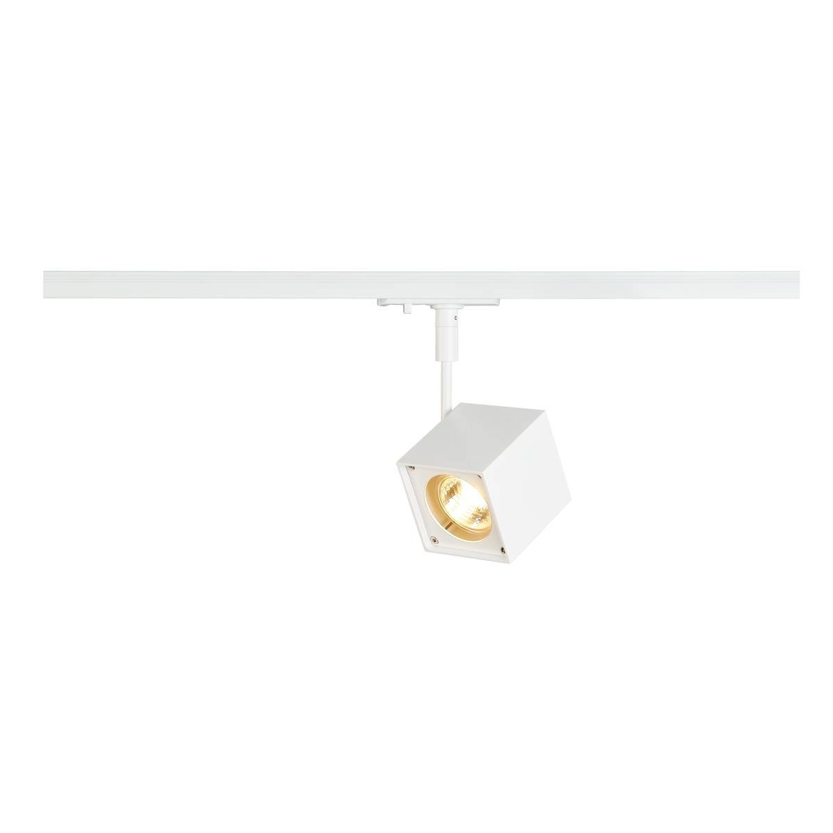 Square rail spot Altra Dice 1-phase white
