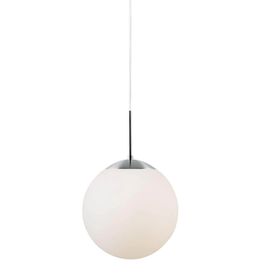 Glass pendant lamp Cafe white Ø 20cm Nordlux 5701581102019