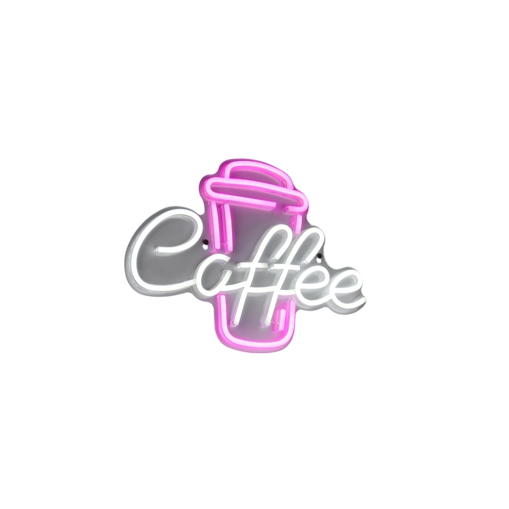 Neon wall lamp Coffee pink Trio 4017807657500
