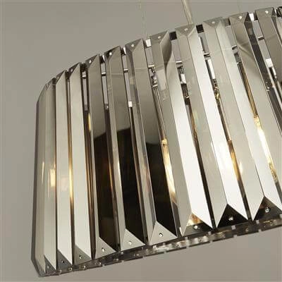 Pendant Lamp Glass Tiara Searchlight 5053423185682