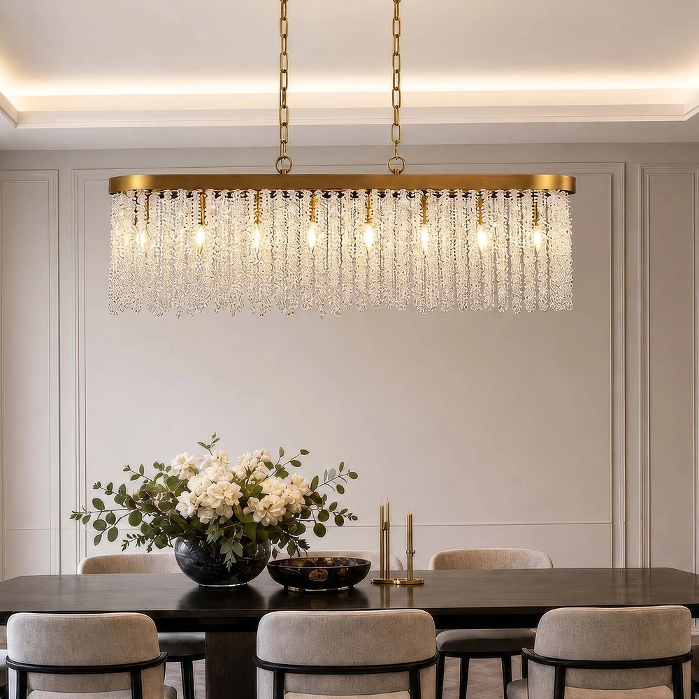 Chandelier Bella bronze 98 x 22cm