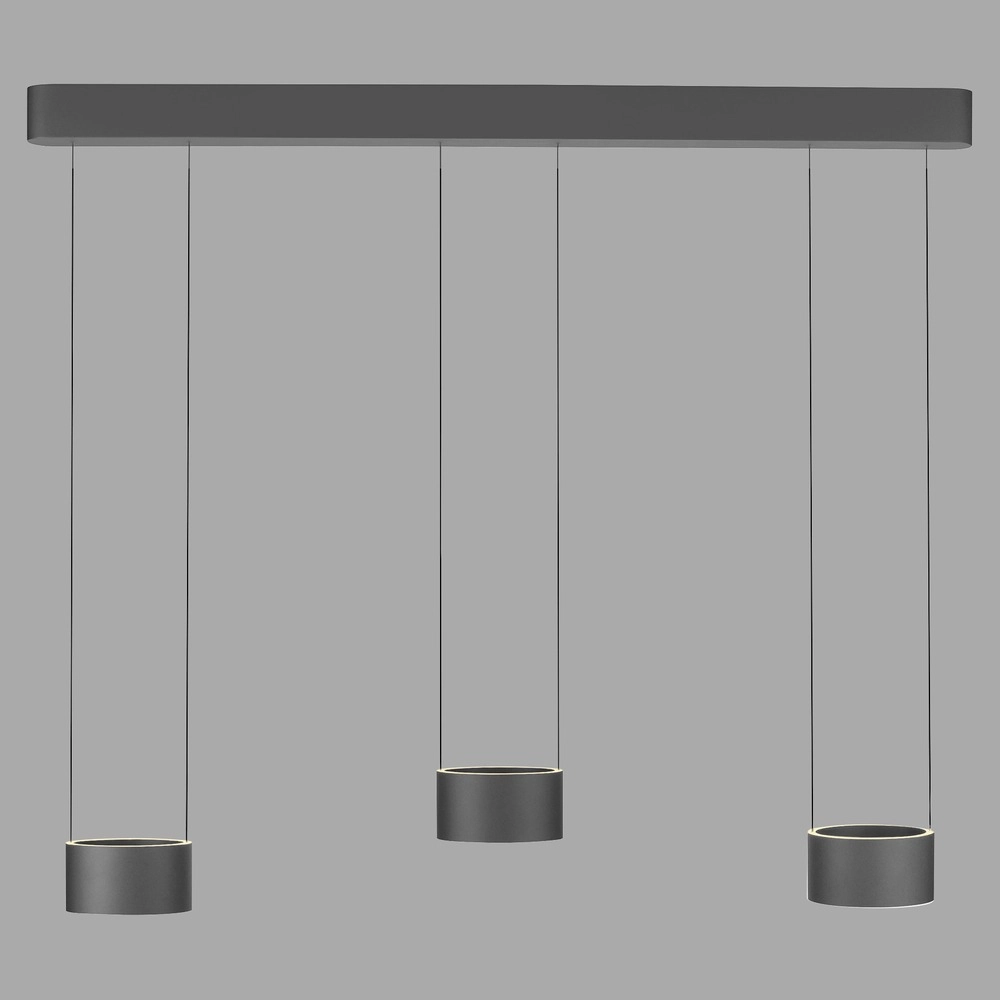 Design LED pendant light Pure Clipse Mystic grey