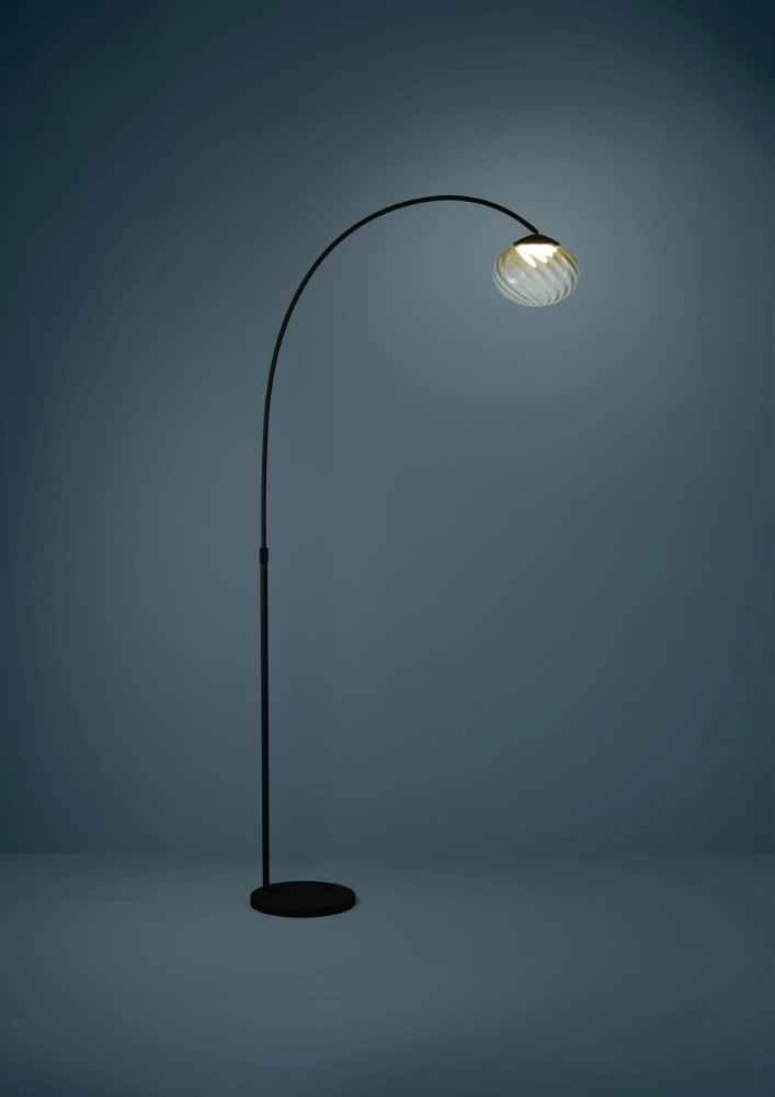 Floor lamp Pantoja black with CCT Stars of Light 9008606357635