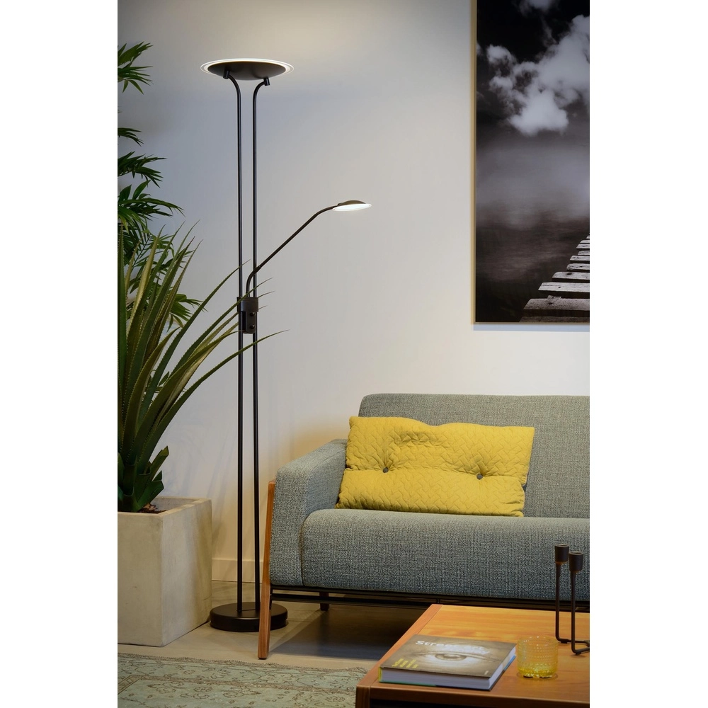Reading lamp Champion-Led Black Lucide 5411212193827