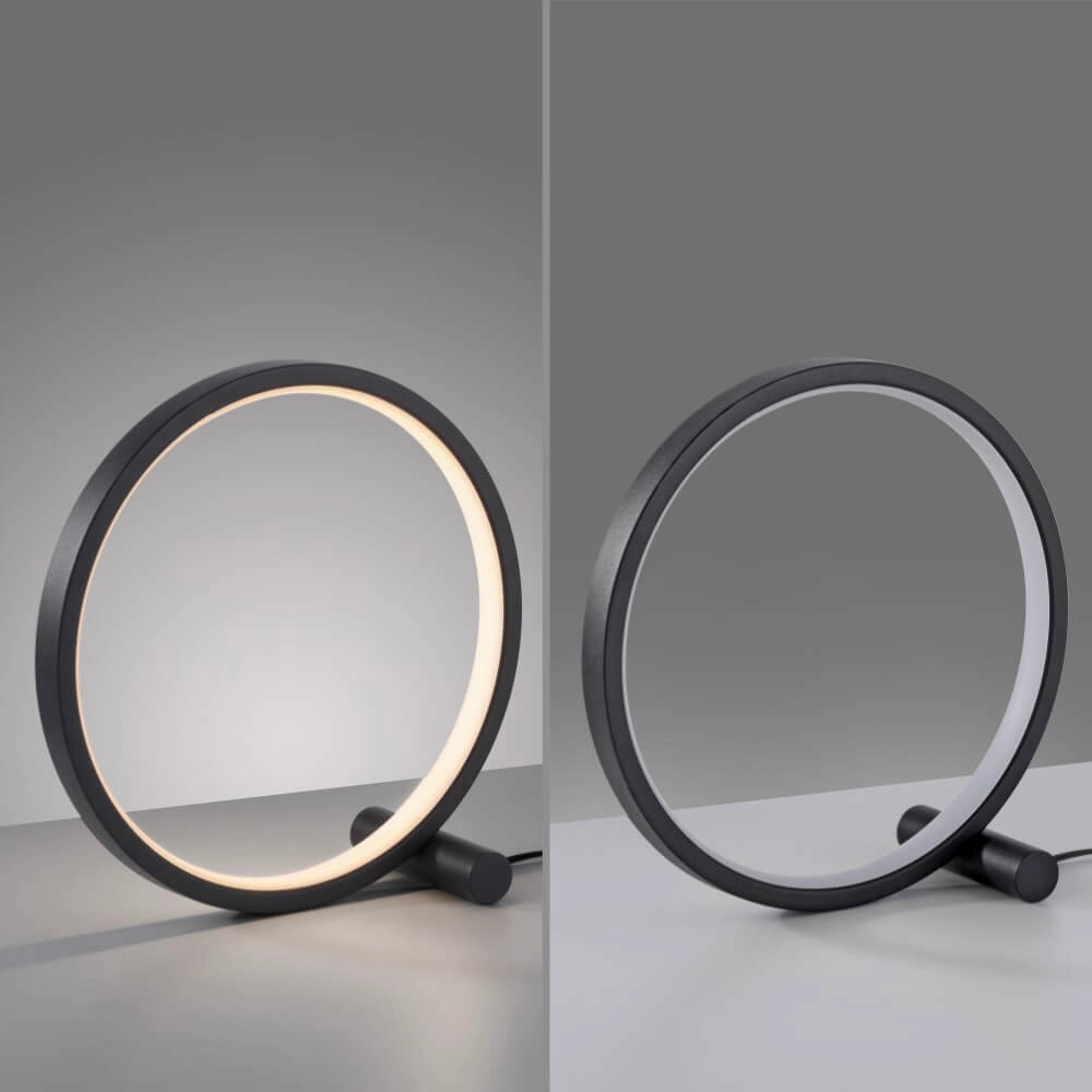 Black table lamp Mini Ritus Just Light 4043689000202