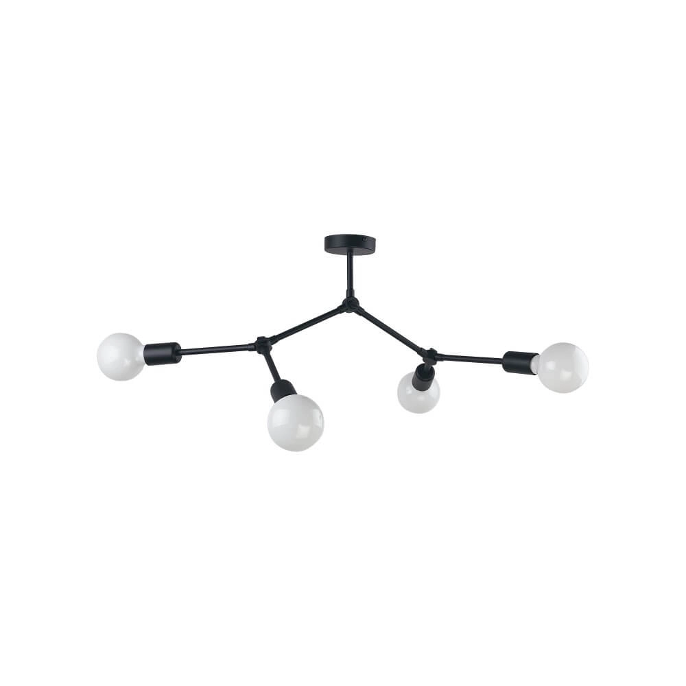 Black ceiling lamp Twig