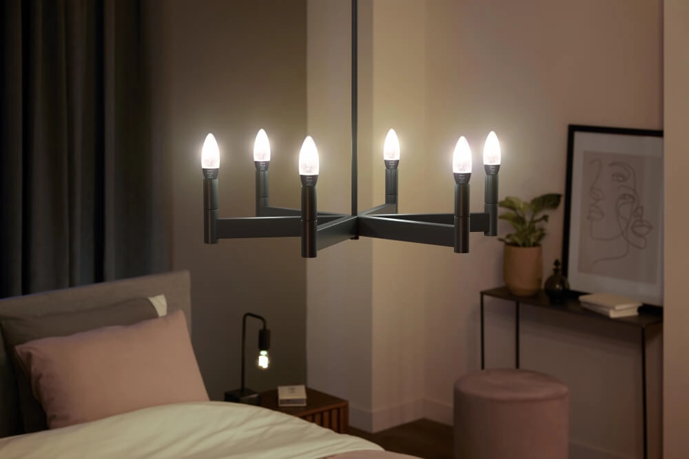 Hue - E14 - 4,6W - White Ambiance set of 2 Philips 8719514411869