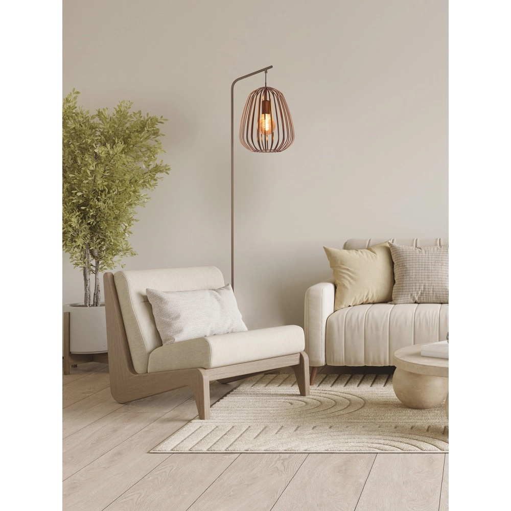 Bronze floor lamp Espinal 170cm Eglo 9008606312610